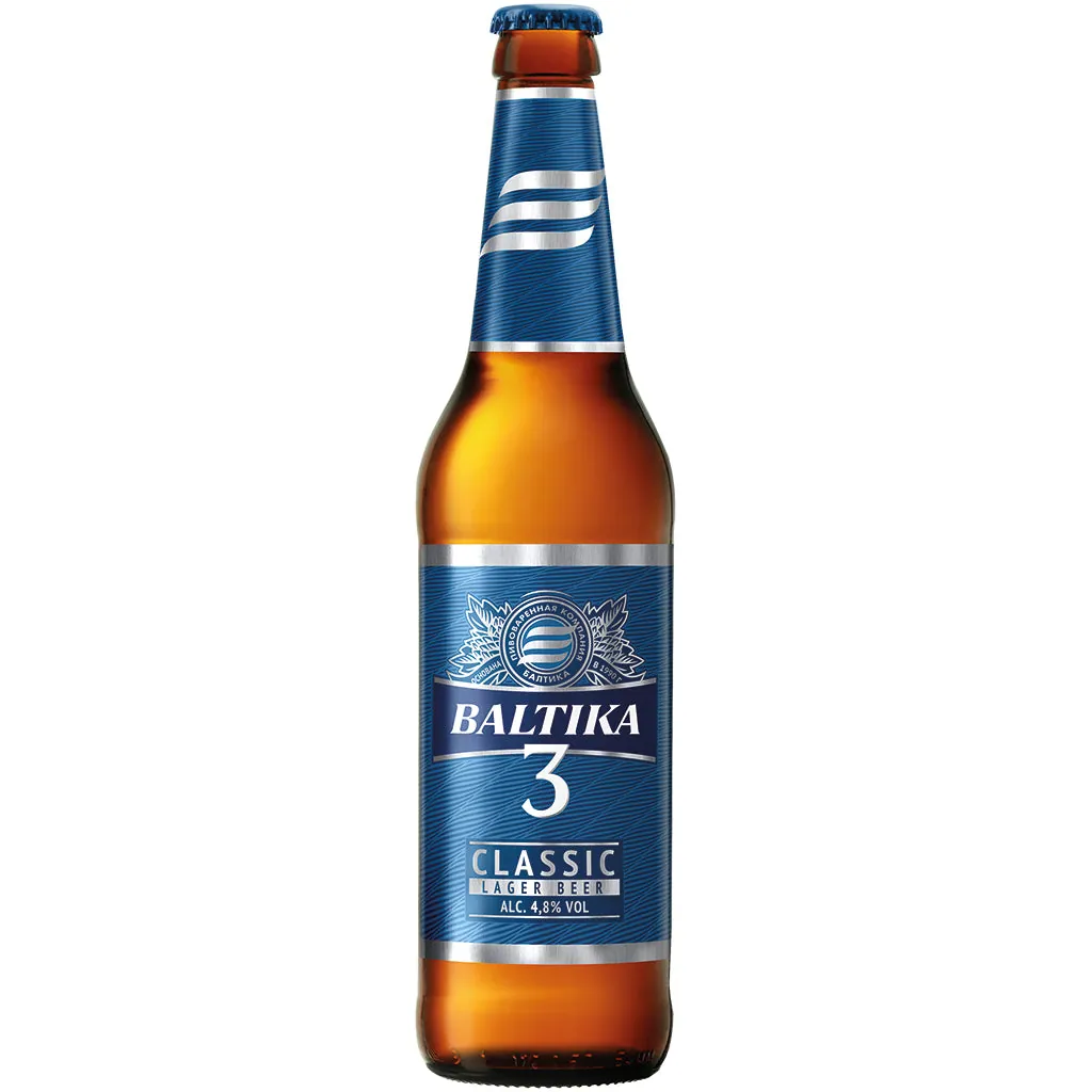 BALTIKA N°3 – blonde classique 5,2% vol.