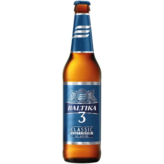 BALTIKA N°3 – blonde classique 5,2% vol.