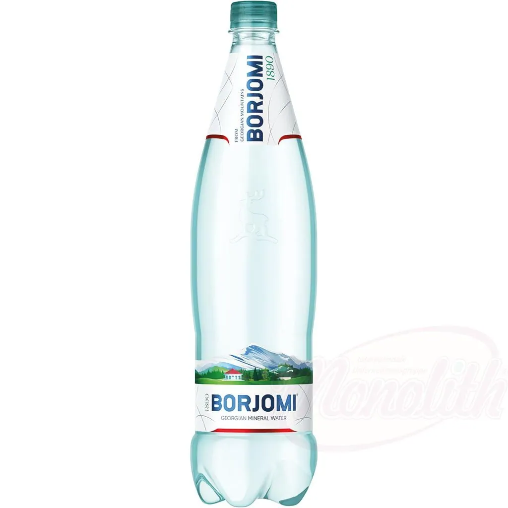 Borjomi Eau minérale naturelle – carbonatée, bouteille PET
