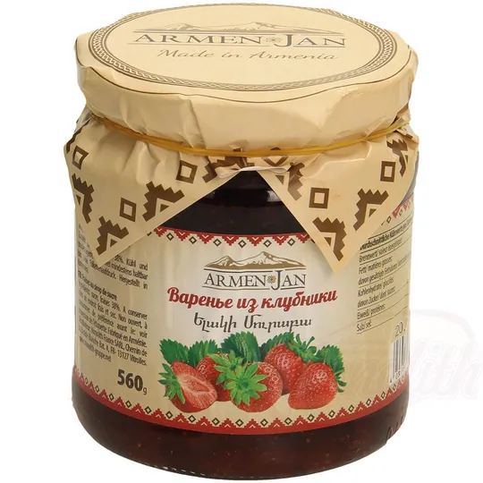 Fraises au sirop de sucre