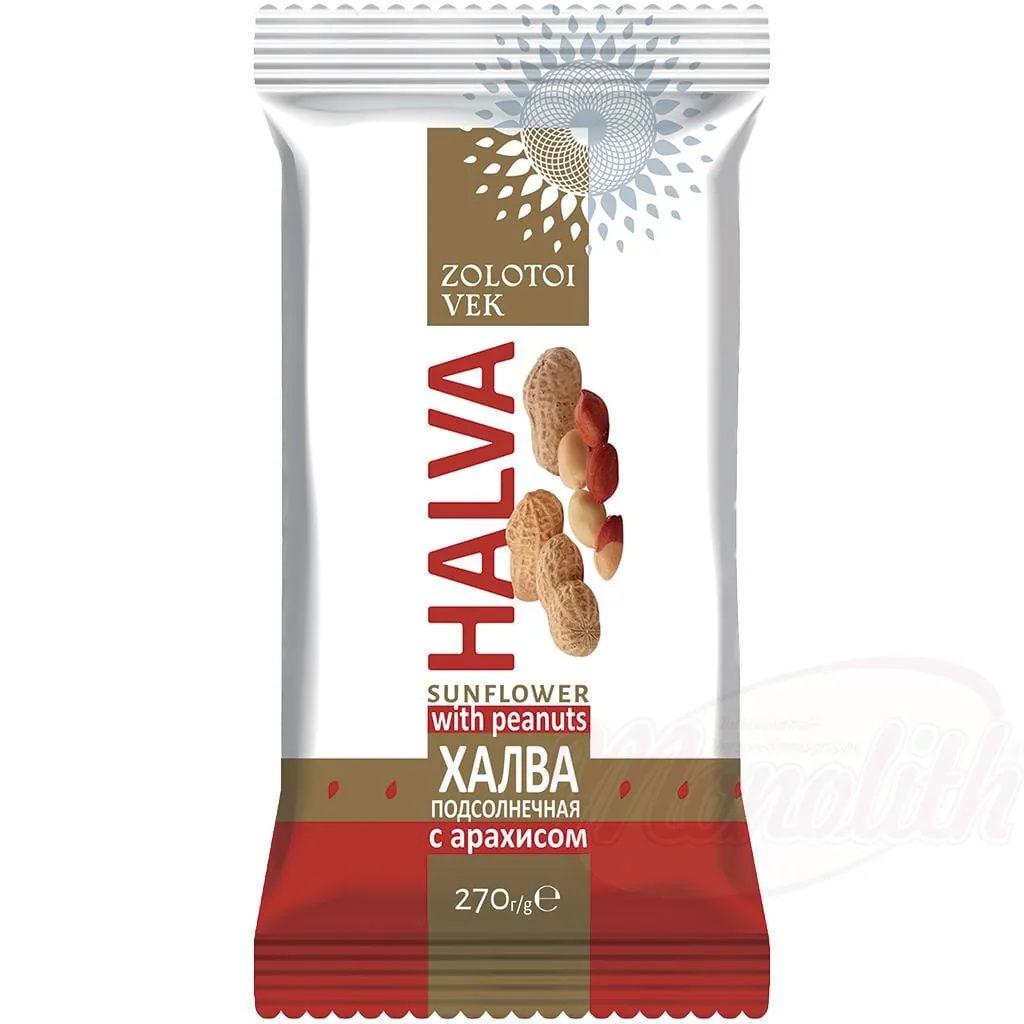 Halva de graines de tournesol avec cacahuètes (7%)