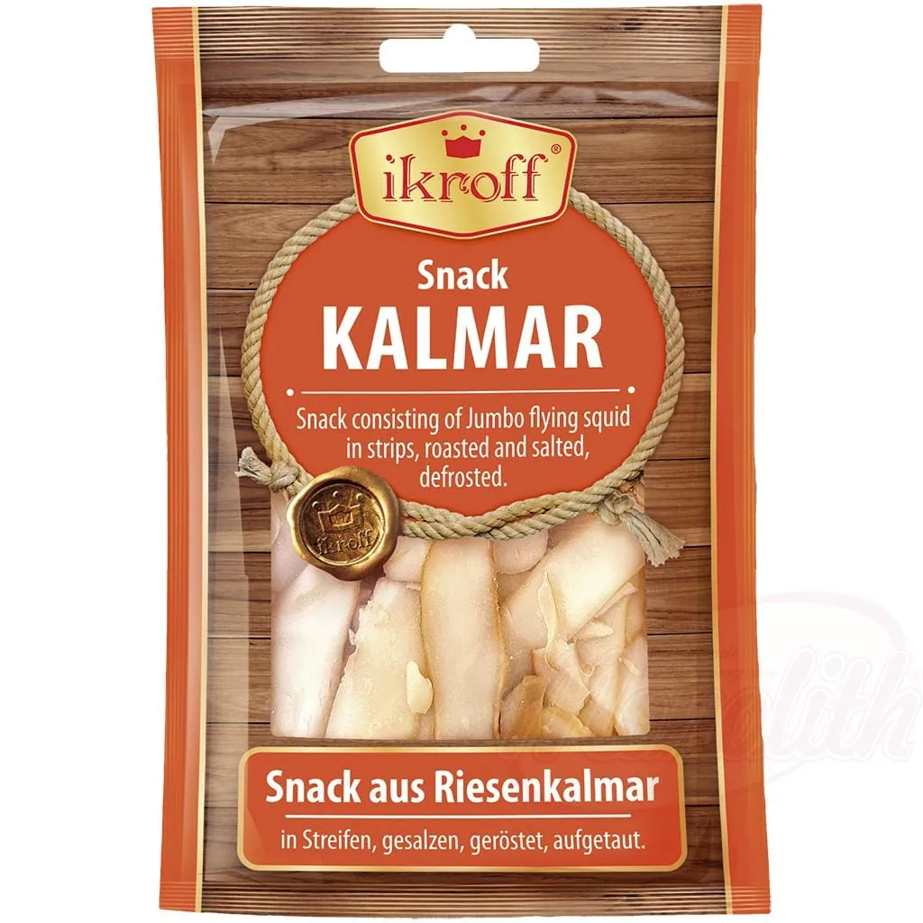 IKROFF Encornet géant en lamelles – grillé & salé
