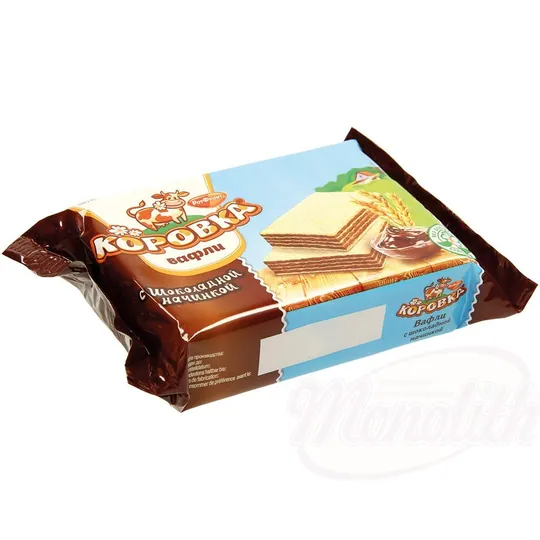 Korovka Gaufrettes fourrées – crème au chocolat