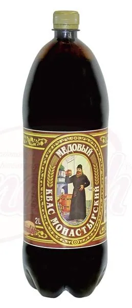 KWAS MONASTYRSKY Medovyi – boisson gazeuse au malt & aux notes de miel