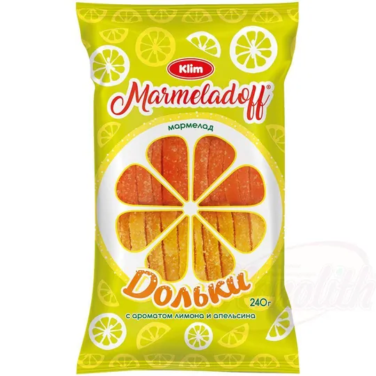 MARMELADOFF Gelée de fruits "Demi-tranches" – citron & orange
