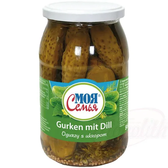 MOJA SEMJA Concombres marinés à l’aneth – croquants, vinaigre d’alcool & notes herbacées