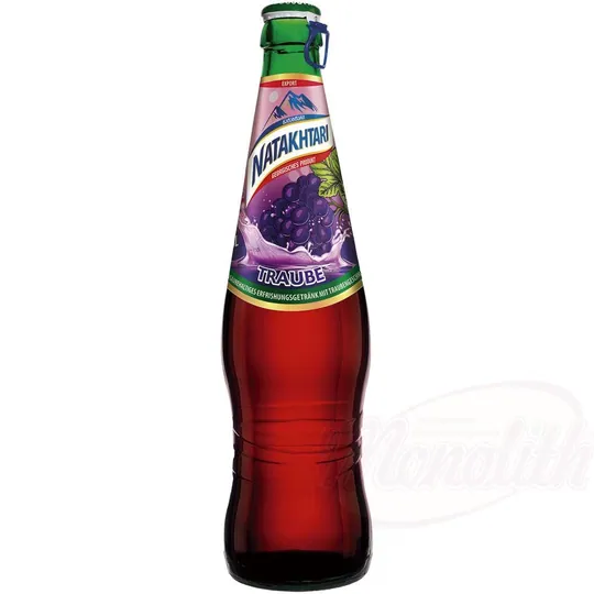 NATAKHTARI Boisson gazeuse au raisin – limonade géorgienne, ronde et fruitée