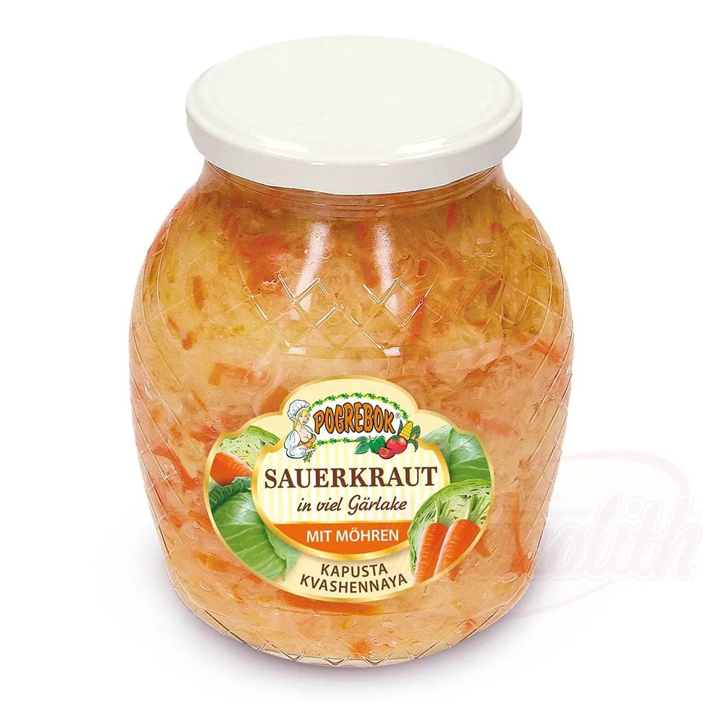 POGREBOK Choucroute aux carottes – fermentation en saumure généreuse