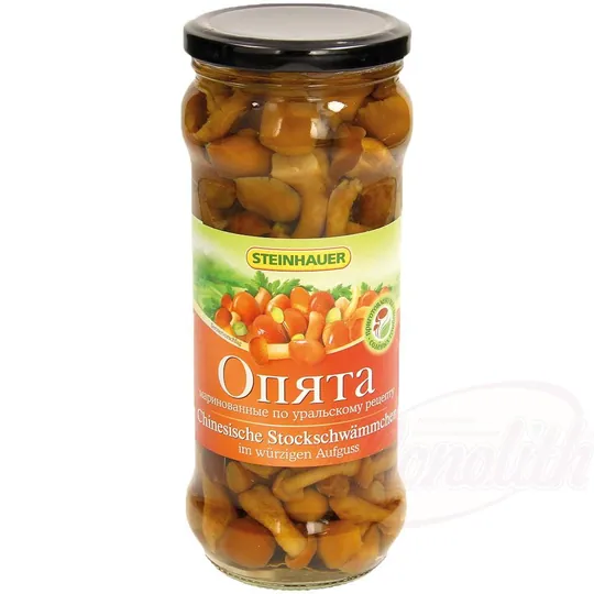 Steinhauer Champignons nameko "Opjata" – marinade épicée, ail & épices