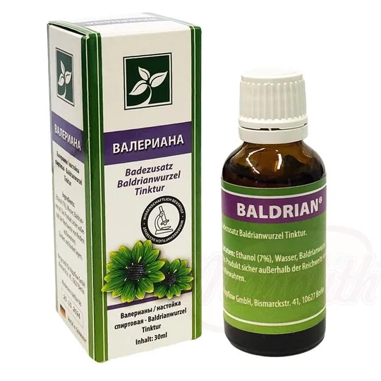 Teinture Racine de Valériane - Extrait hydroalcoolique traditionnel, 30 ml
