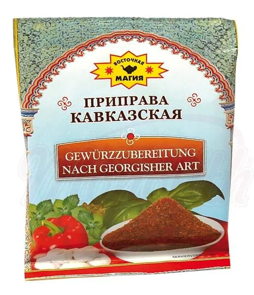 Wostochnaja Magija Kavkazskaja – préparation d’épices polyvalente, paprika & coriandre