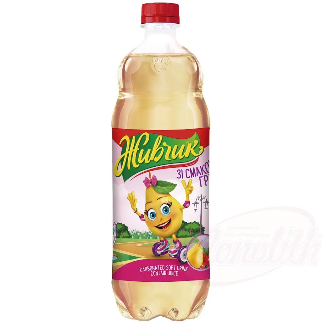 ZHIVCHIK Boisson gazeuse à la poire – poire juteuse, bulle vive